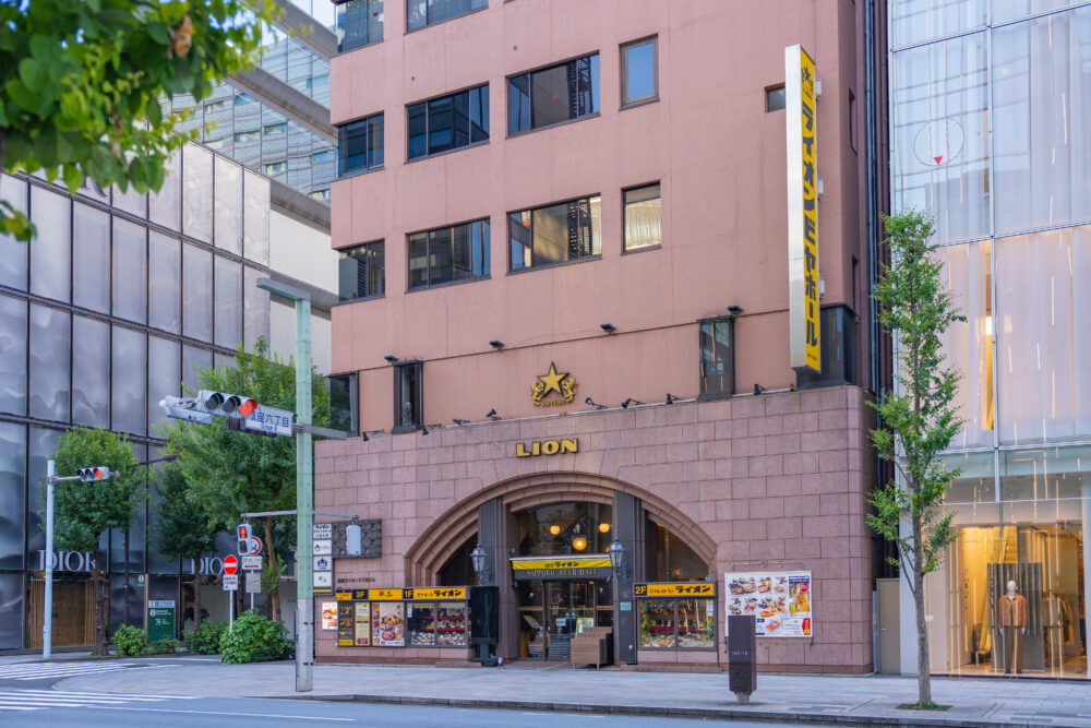 ビヤホールライオン 銀座七丁目店
